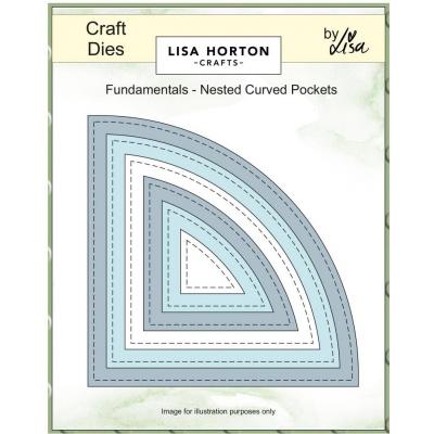 Lisa Horton Crafts Dies - Nested Curved Pockets